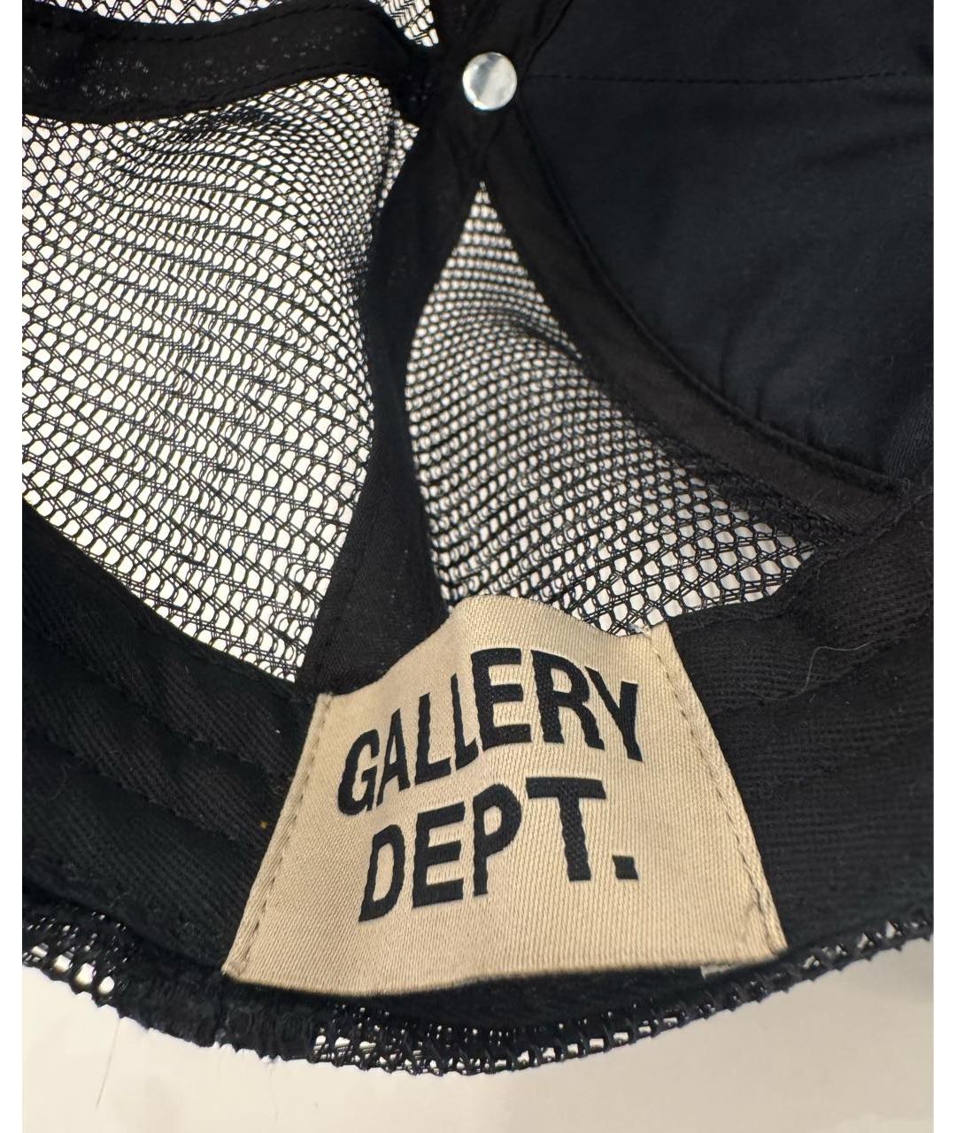 Gallery Dept Черная синтетическая кепка/бейсболка, фото 4