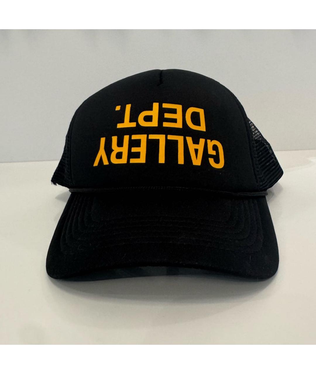Gallery Dept Черная синтетическая кепка/бейсболка, фото 5