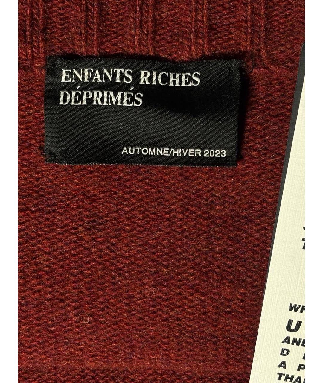 Enfants Riches Déprimés Красный шерстяной джемпер / свитер, фото 5