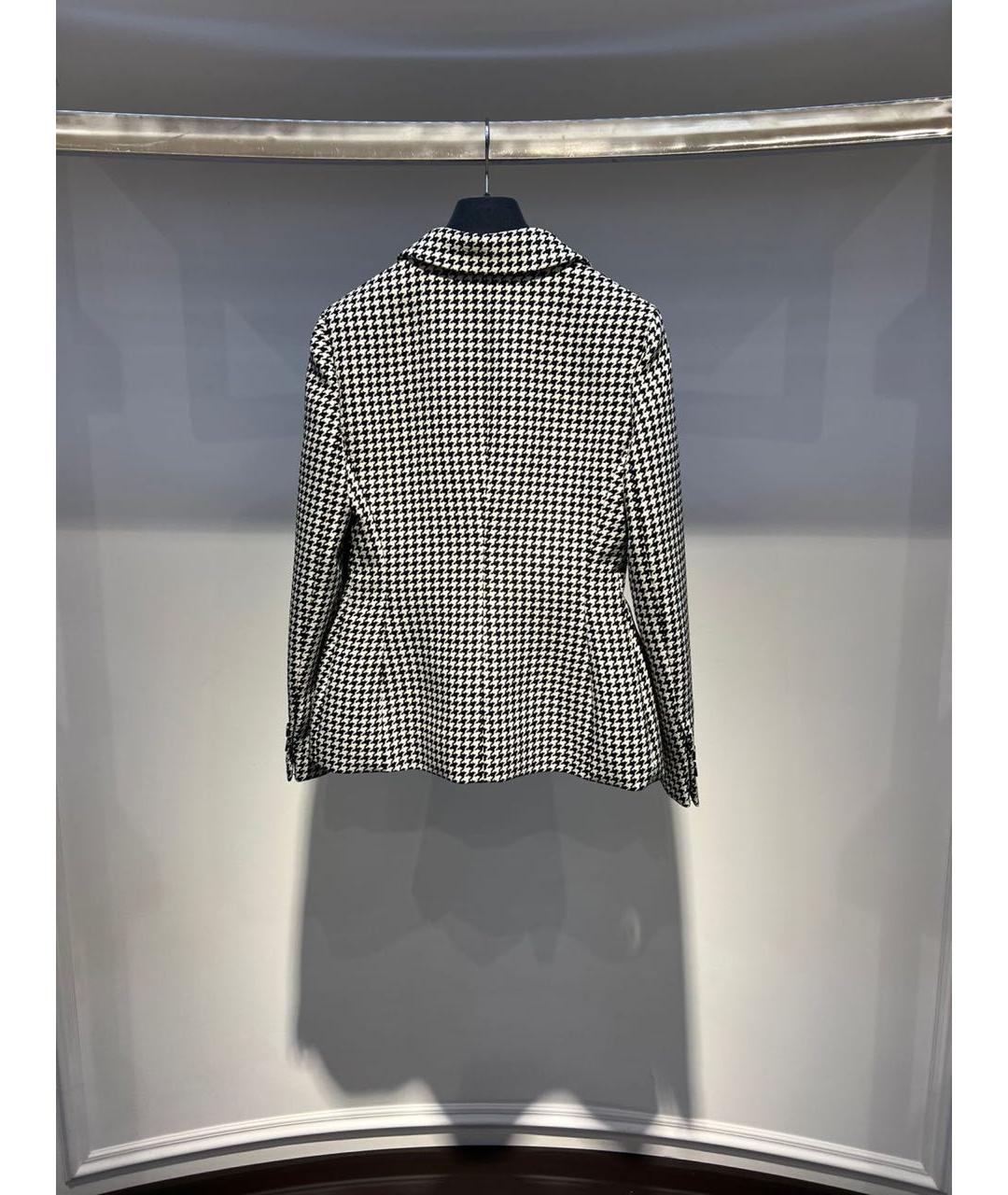 CHRISTIAN DIOR Серый шерстяной жакет/пиджак, фото 3