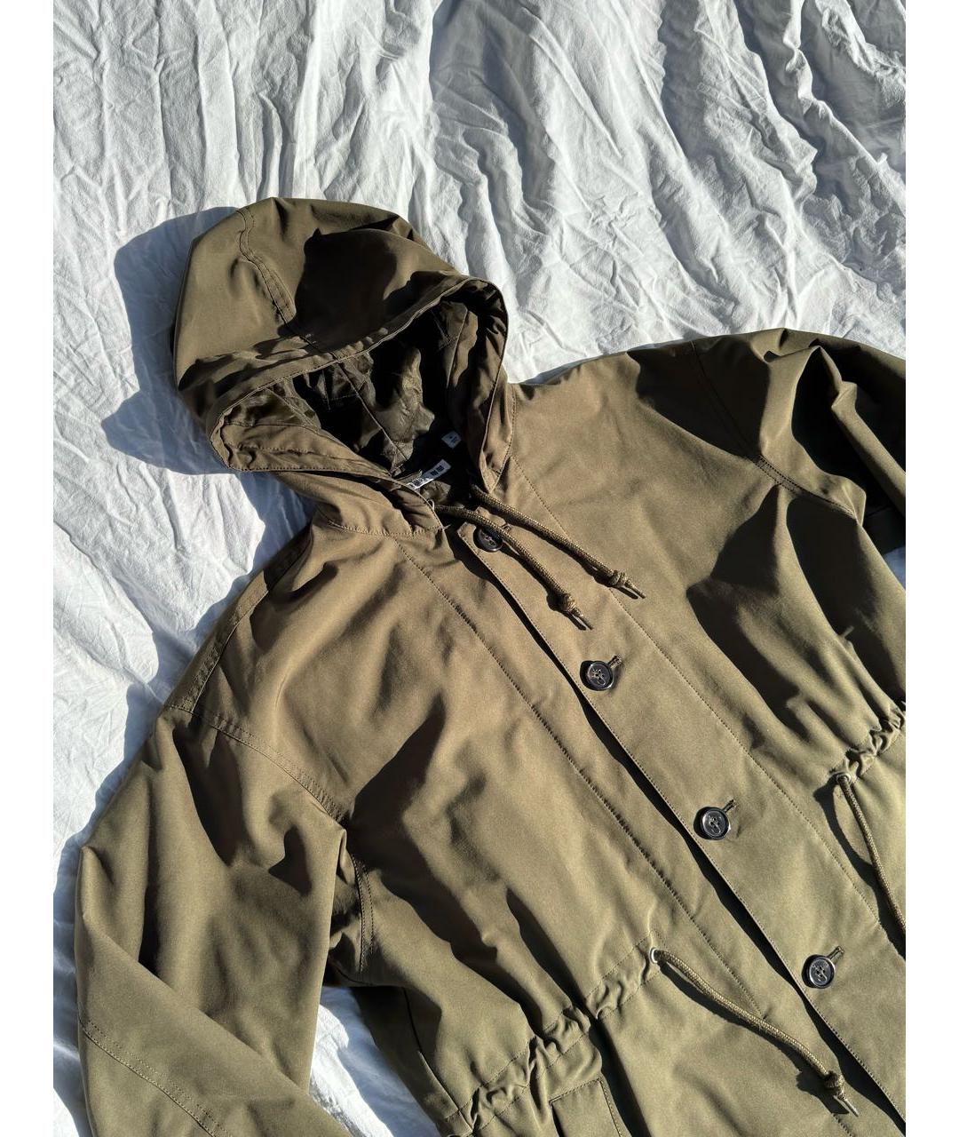 J.W.ANDERSON Хаки хлопковая парка, фото 4