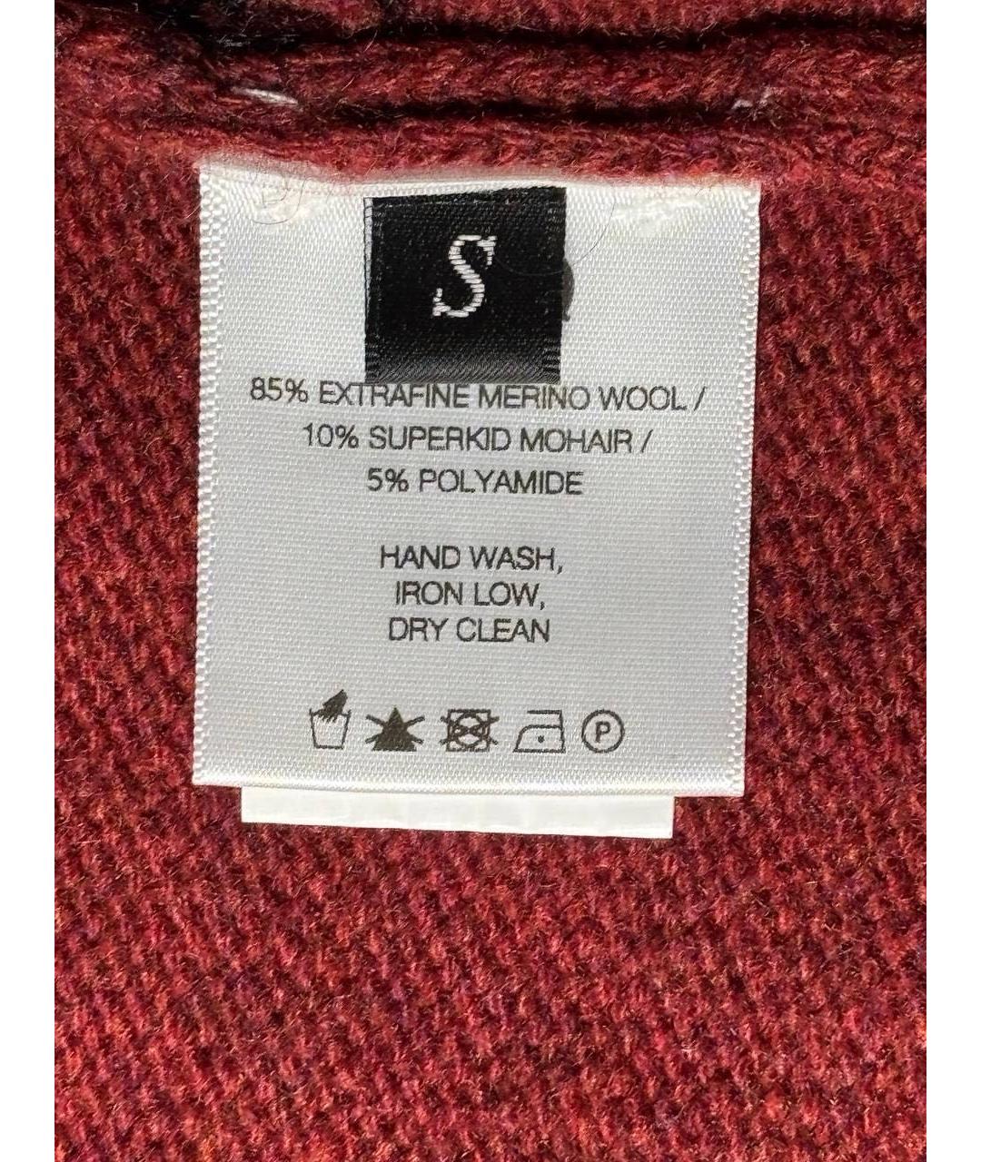 Enfants Riches Déprimés Красный шерстяной джемпер / свитер, фото 6