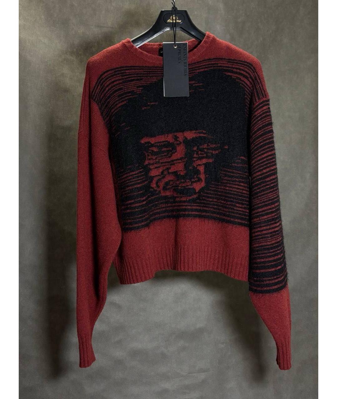 Enfants Riches Déprimés Красный шерстяной джемпер / свитер, фото 2
