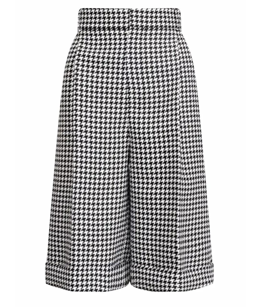 CHRISTIAN DIOR Серые шерстяные шорты, фото 1