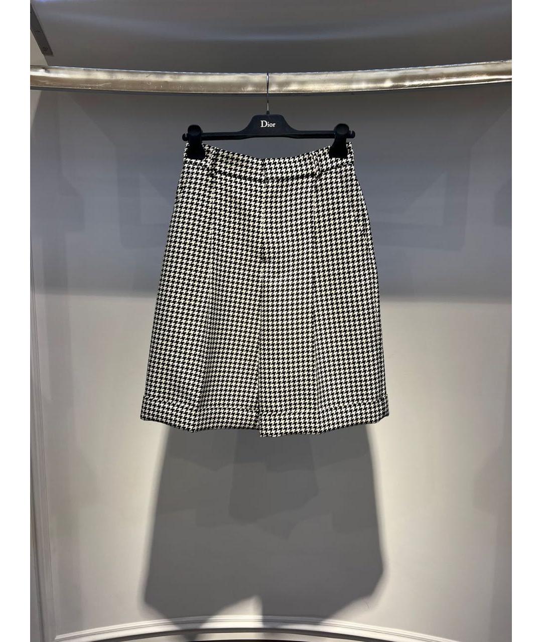 CHRISTIAN DIOR Серые шерстяные шорты, фото 2