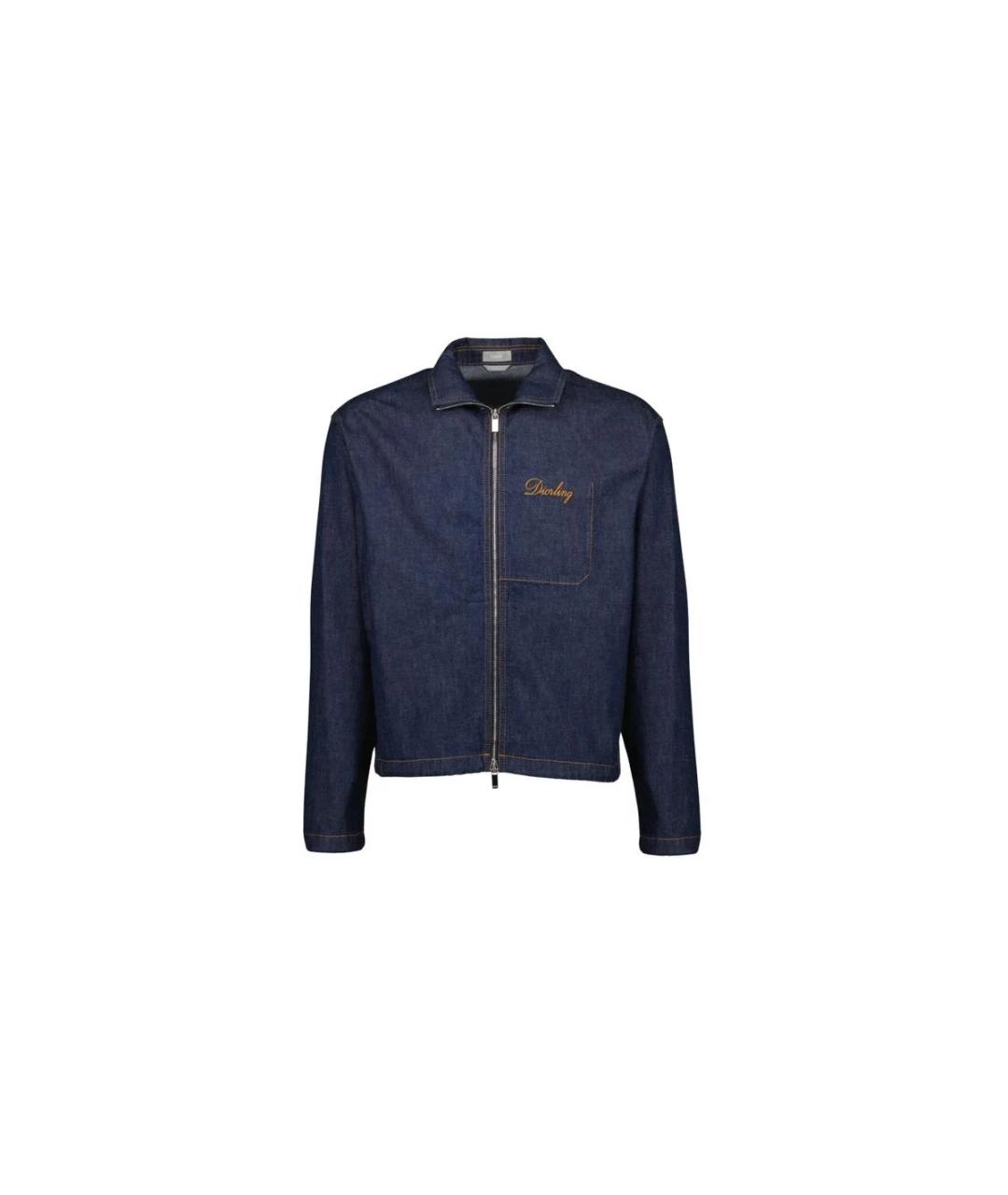 CHRISTIAN DIOR Синяя куртка, фото 1