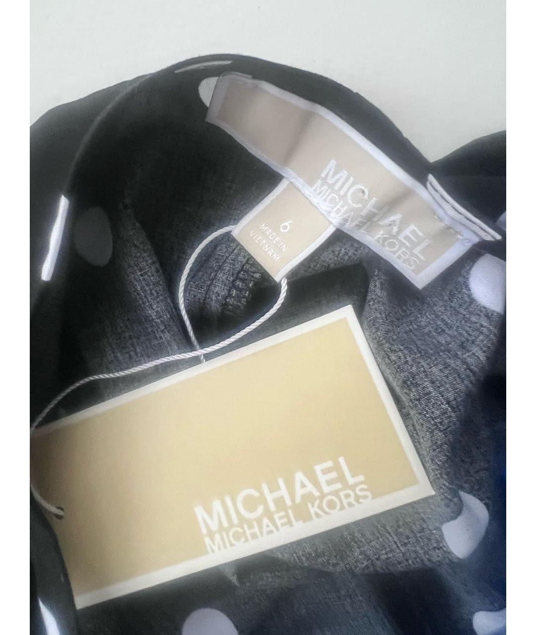 MICHAEL MICHAEL KORS Черное повседневное платье, фото 3