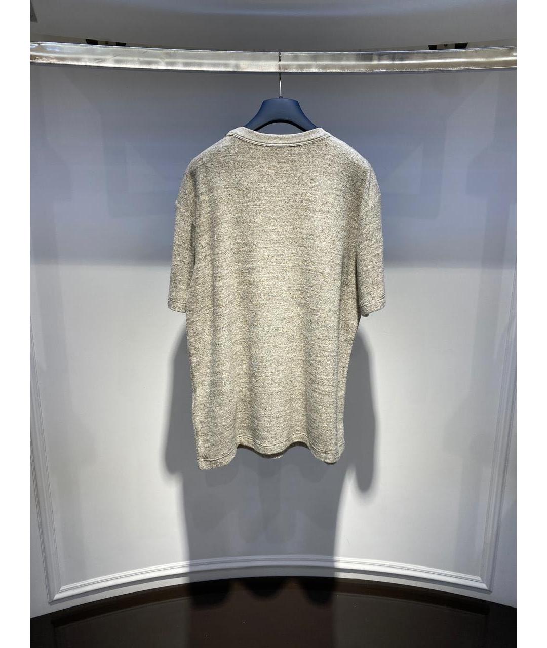 CHRISTIAN DIOR Серая футболка, фото 3