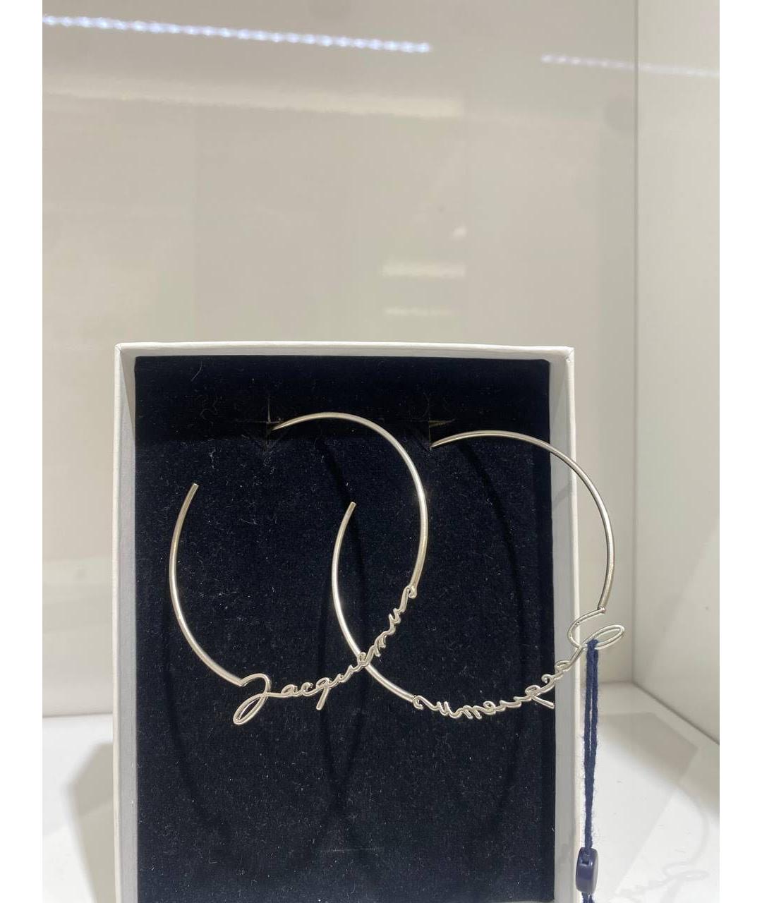 JACQUEMUS Серебряные серьги, фото 2