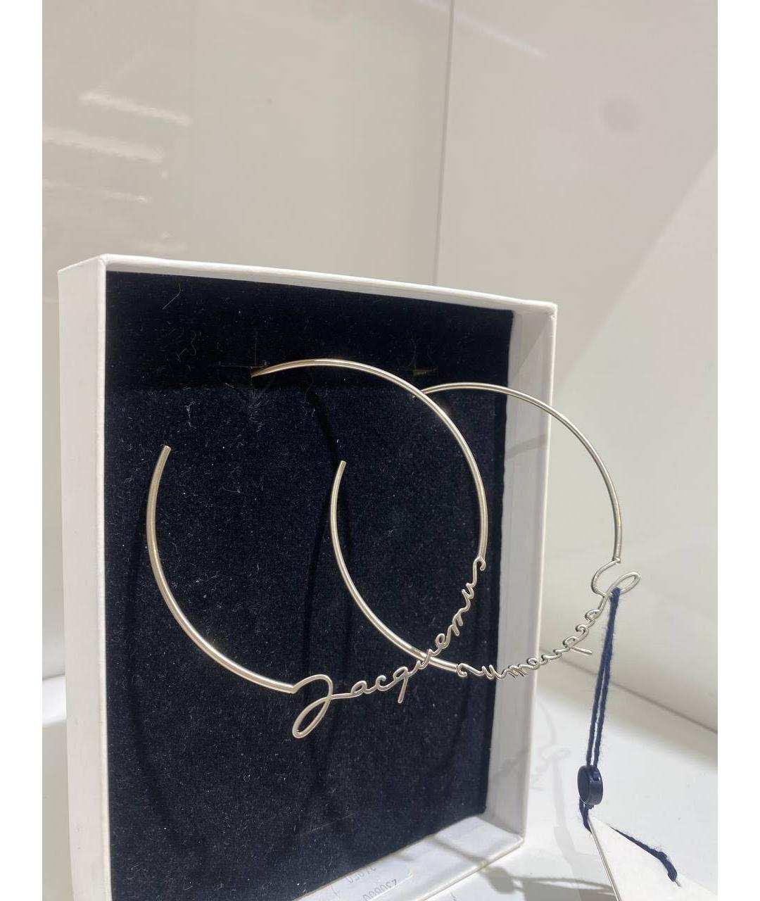 JACQUEMUS Серебряные серьги, фото 3