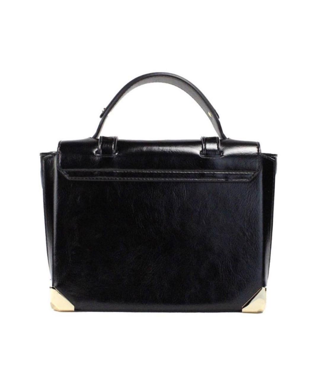 MICHAEL KORS Черная кожаная сумка через плечо, фото 3