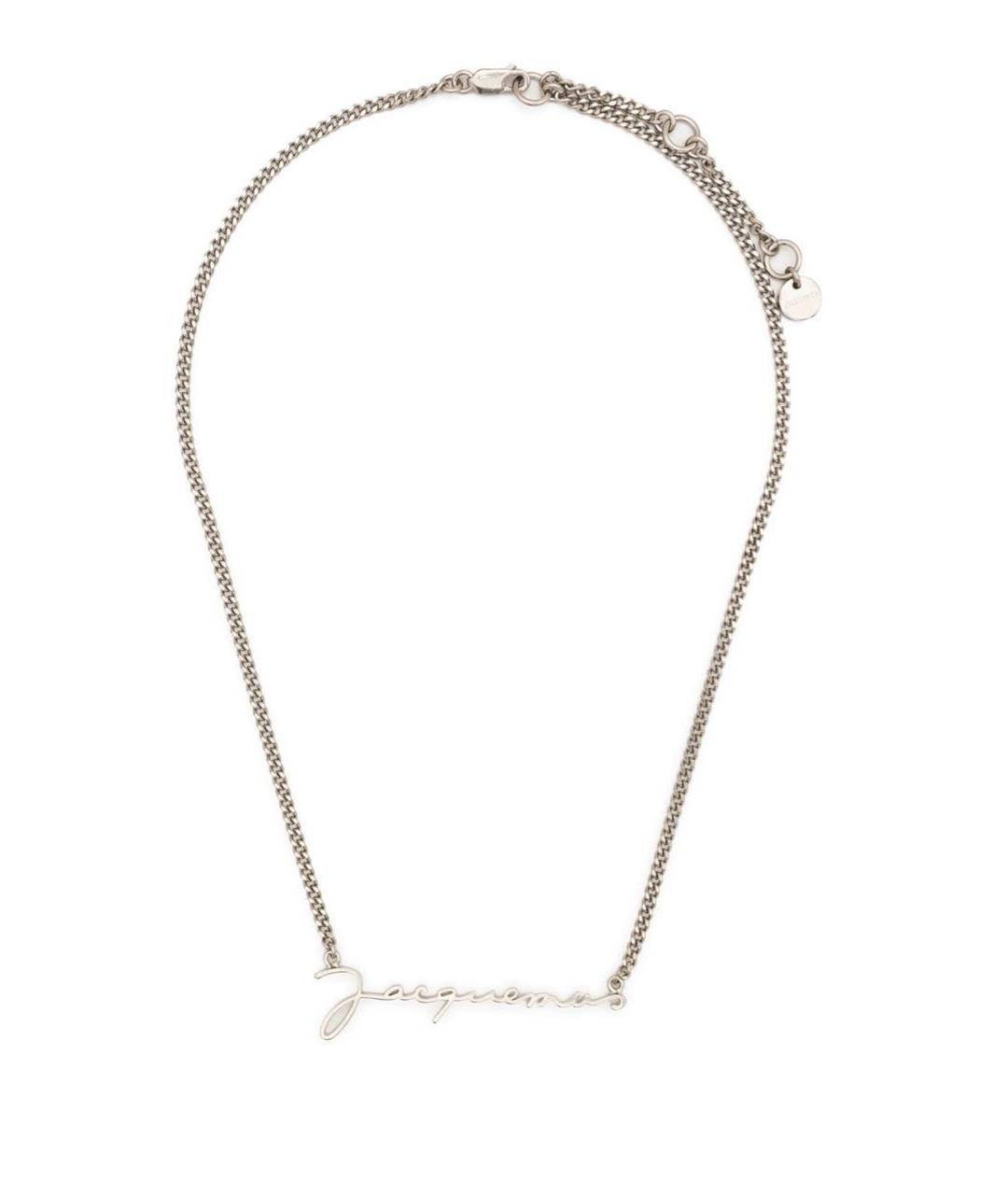 JACQUEMUS Серебряная подвеска, фото 1