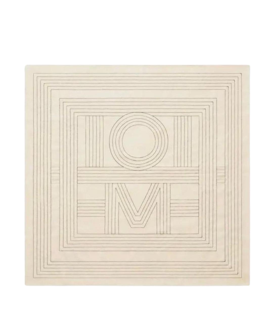 TOTEME Бежевый шелковый платок, фото 1