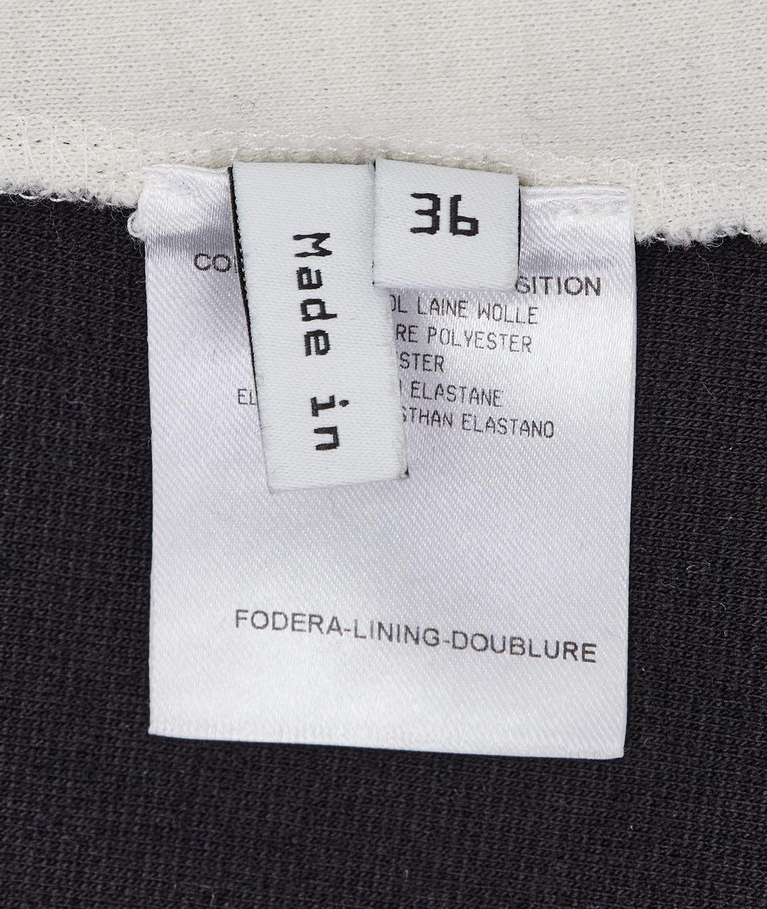 BALENCIAGA Черное шерстяное повседневное платье, фото 5