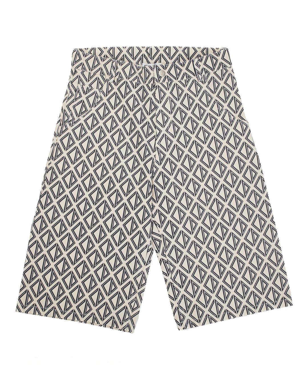 CHRISTIAN DIOR Бежевые деним детские шорты, фото 1