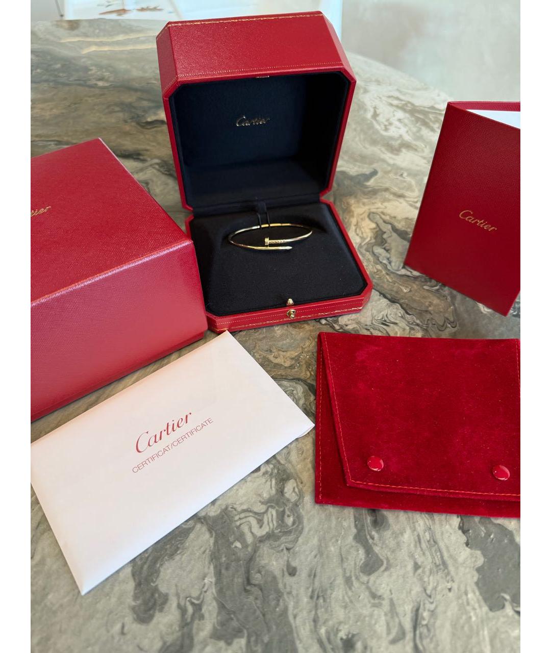 CARTIER Золотой браслет из желтого золота, фото 6