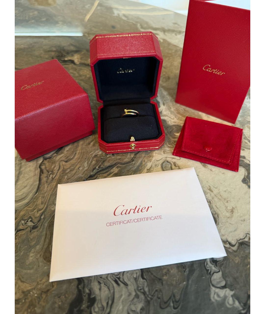 CARTIER Желтое кольцо из желтого золота, фото 7