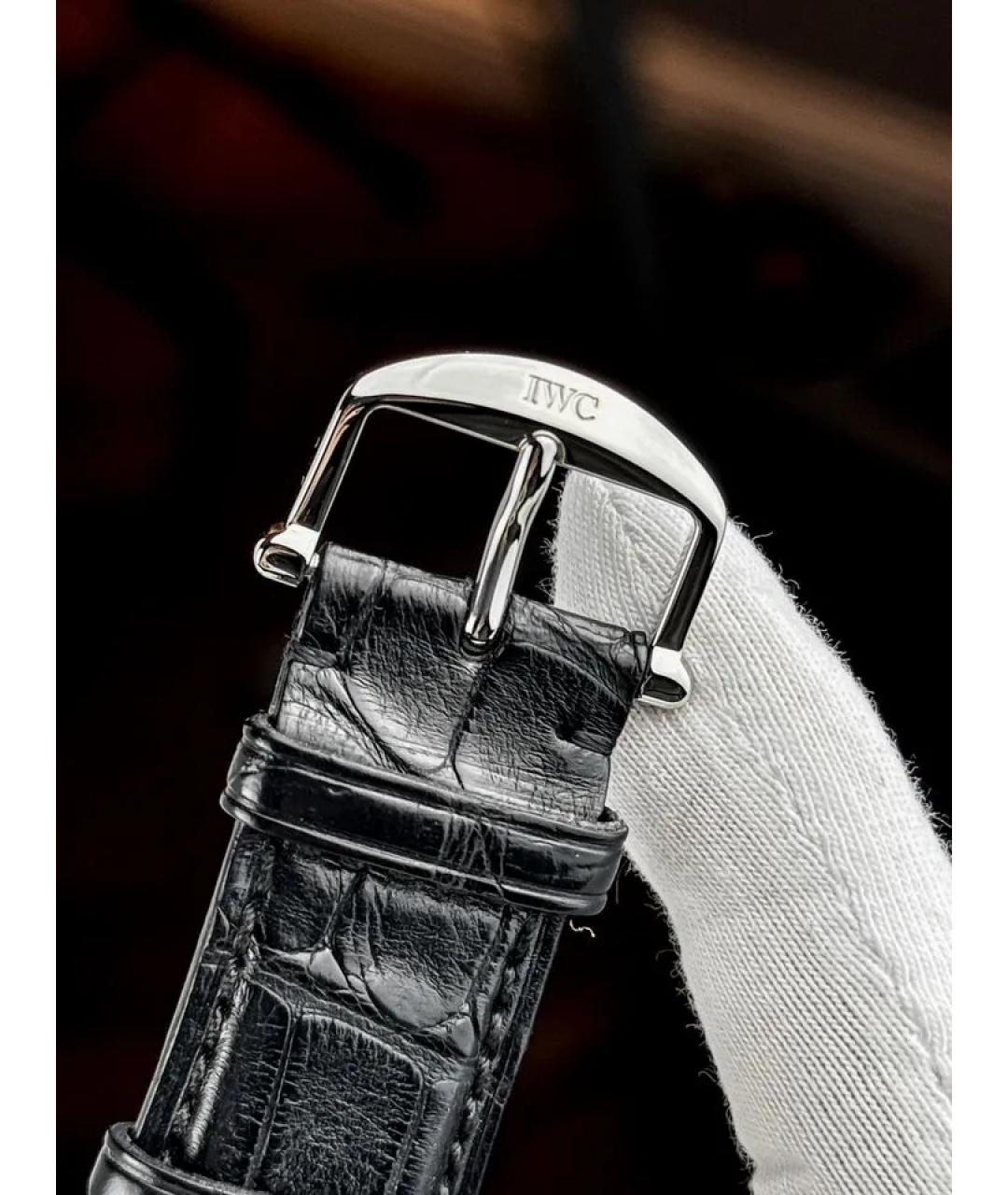 IWC Черные часы, фото 6