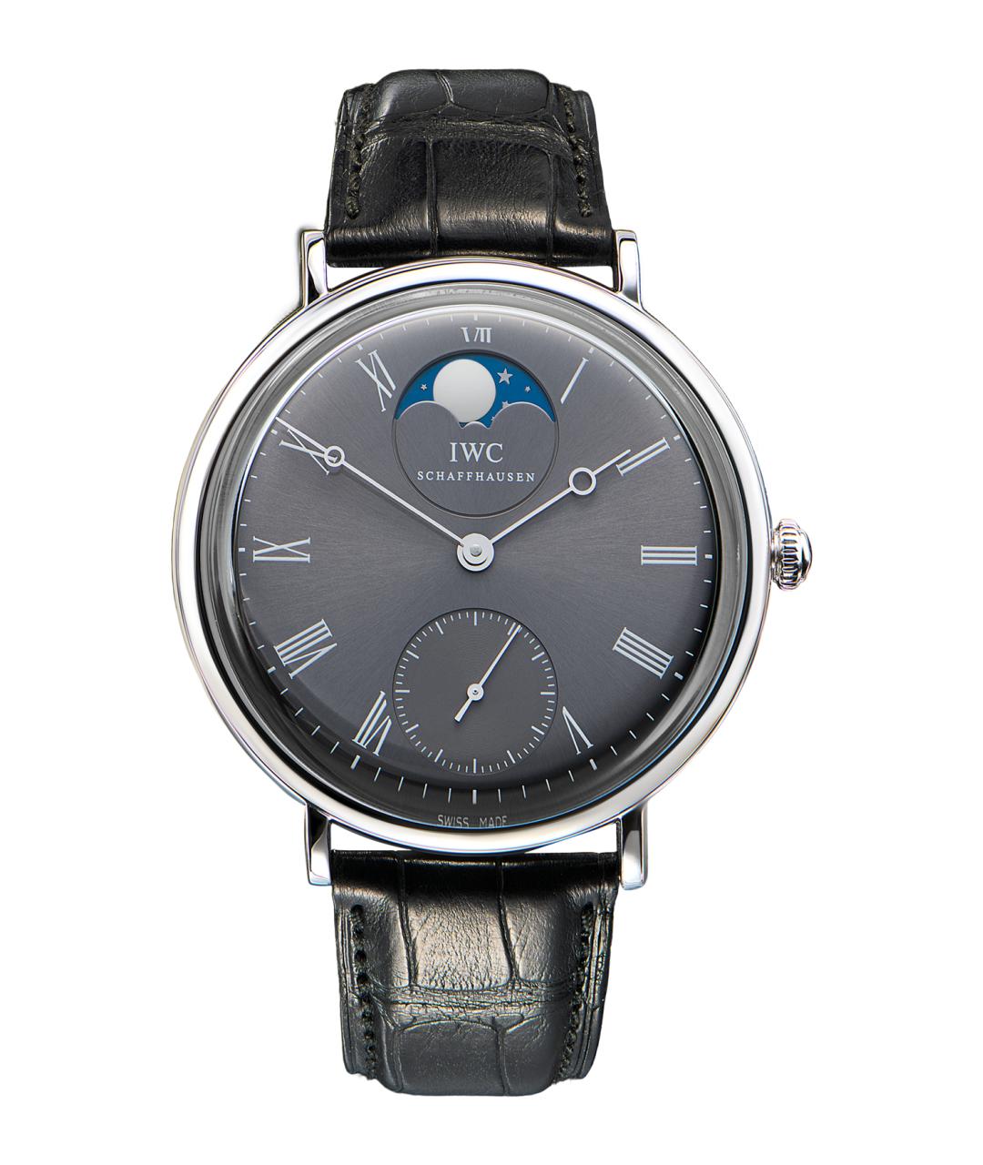 IWC Черные часы, фото 1