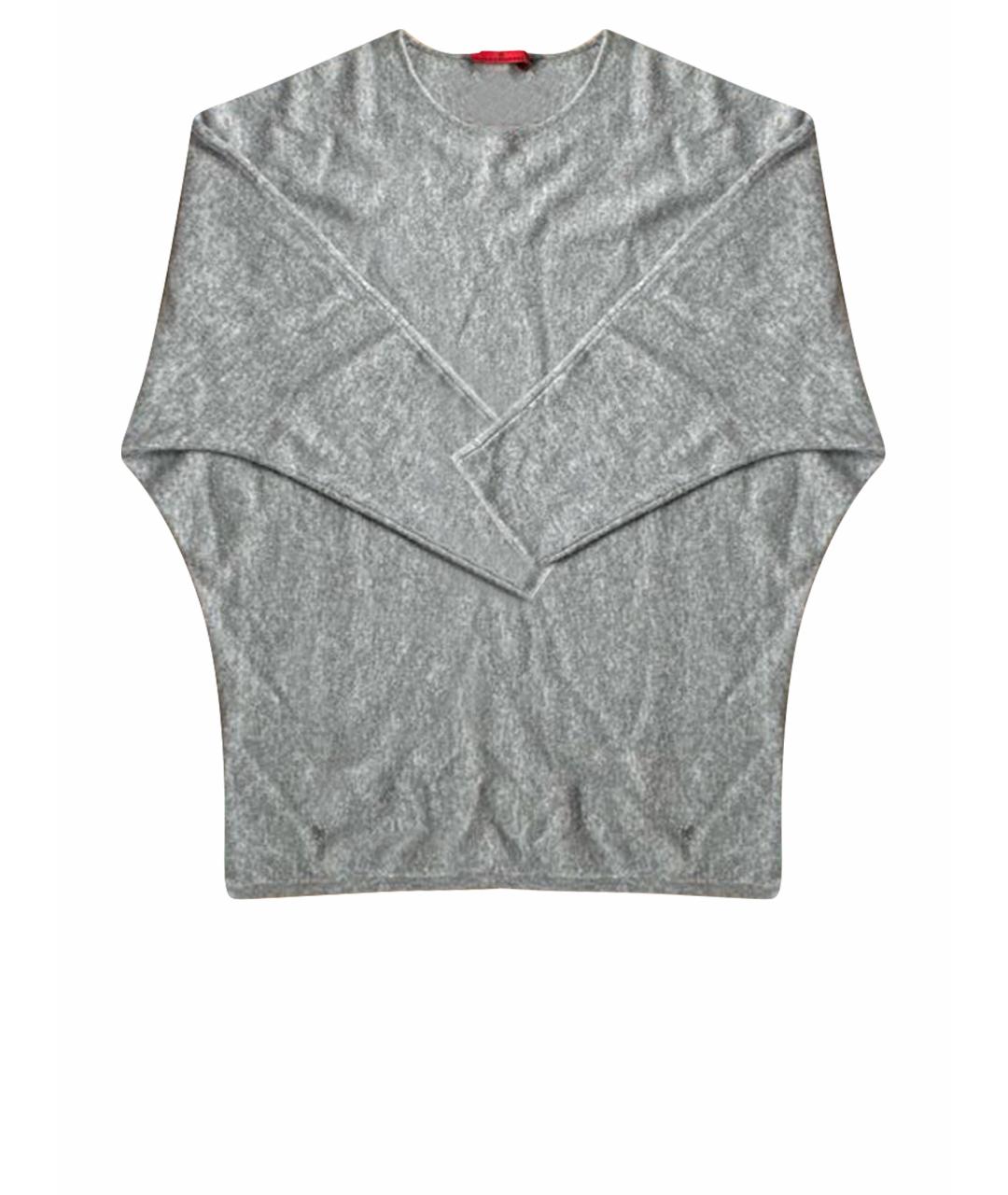 CAROLINA HERRERA Серый шерстяной джемпер / свитер, фото 8