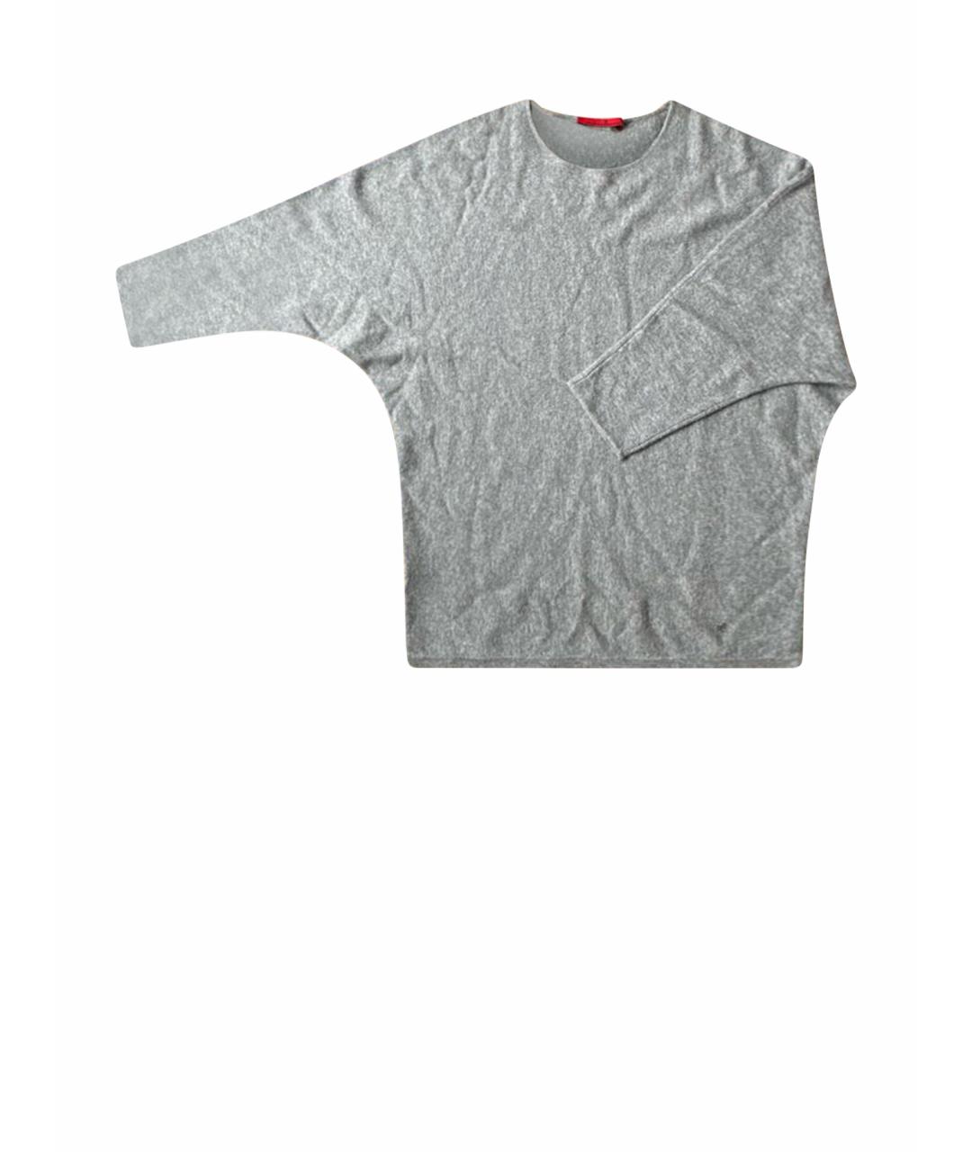 CAROLINA HERRERA Серый шерстяной джемпер / свитер, фото 1