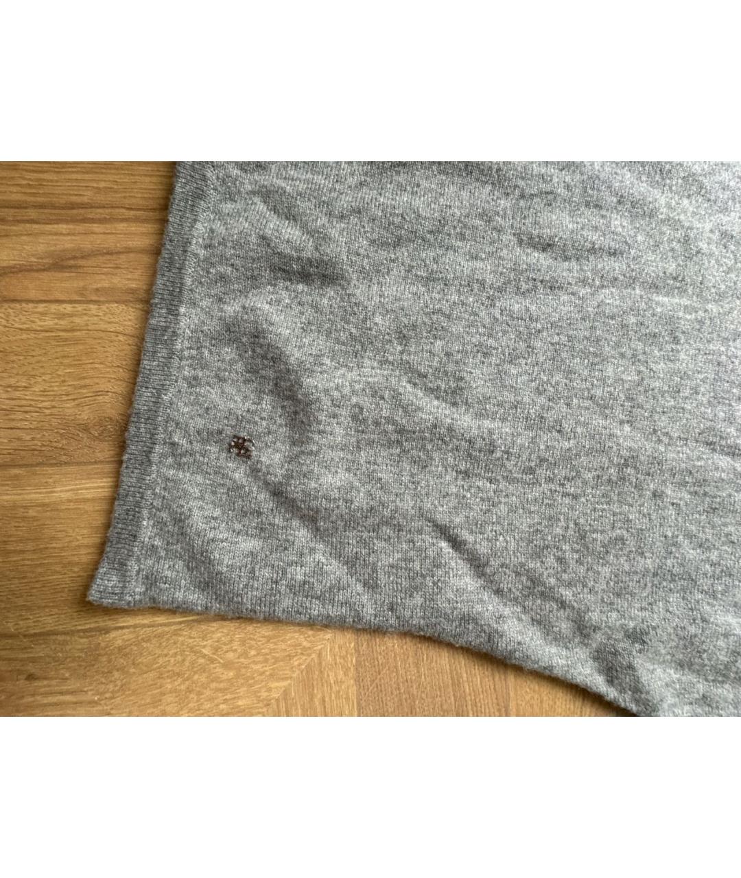 CAROLINA HERRERA Серый шерстяной джемпер / свитер, фото 4