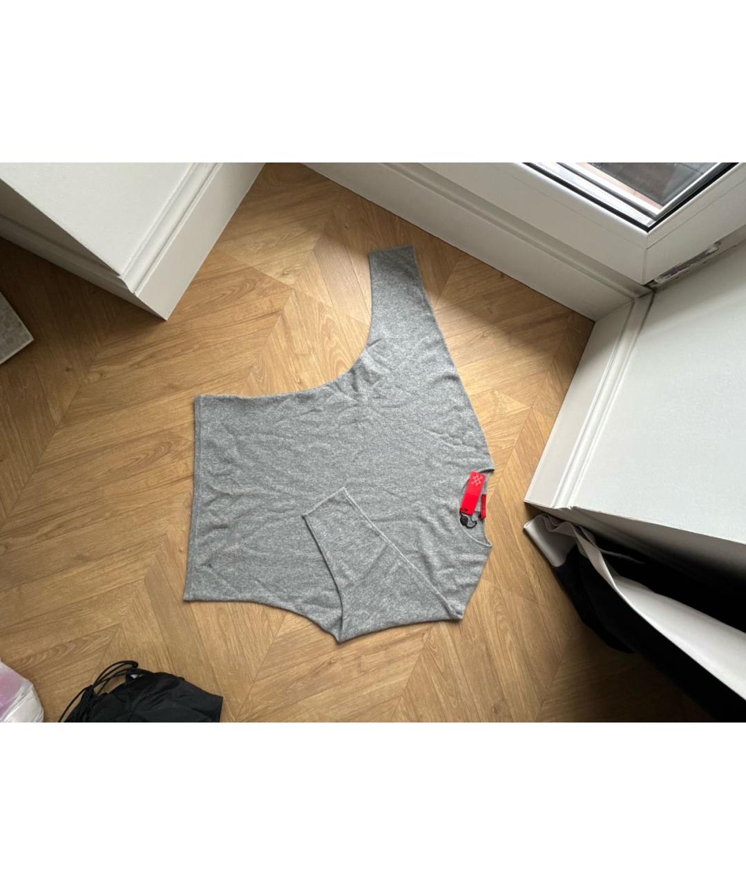 CAROLINA HERRERA Серый шерстяной джемпер / свитер, фото 7