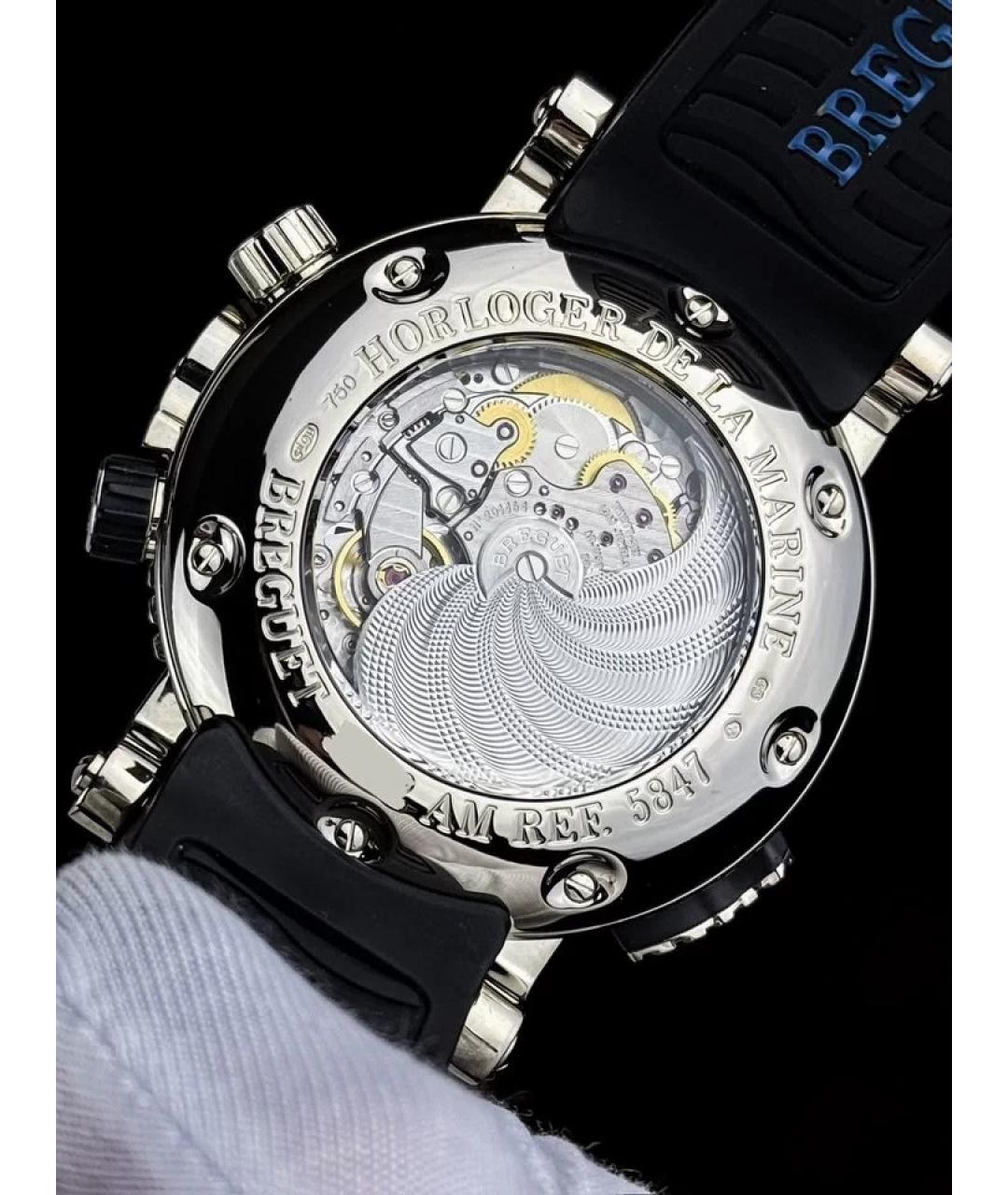 Breguet Серые часы из белого золота, фото 5