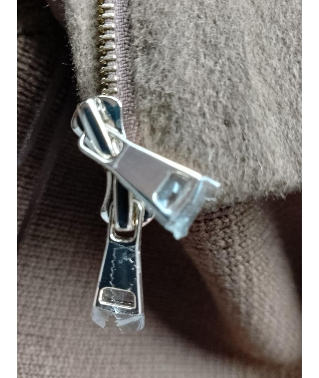 MAX MARA Коричневый шерстяной кардиган, фото 8