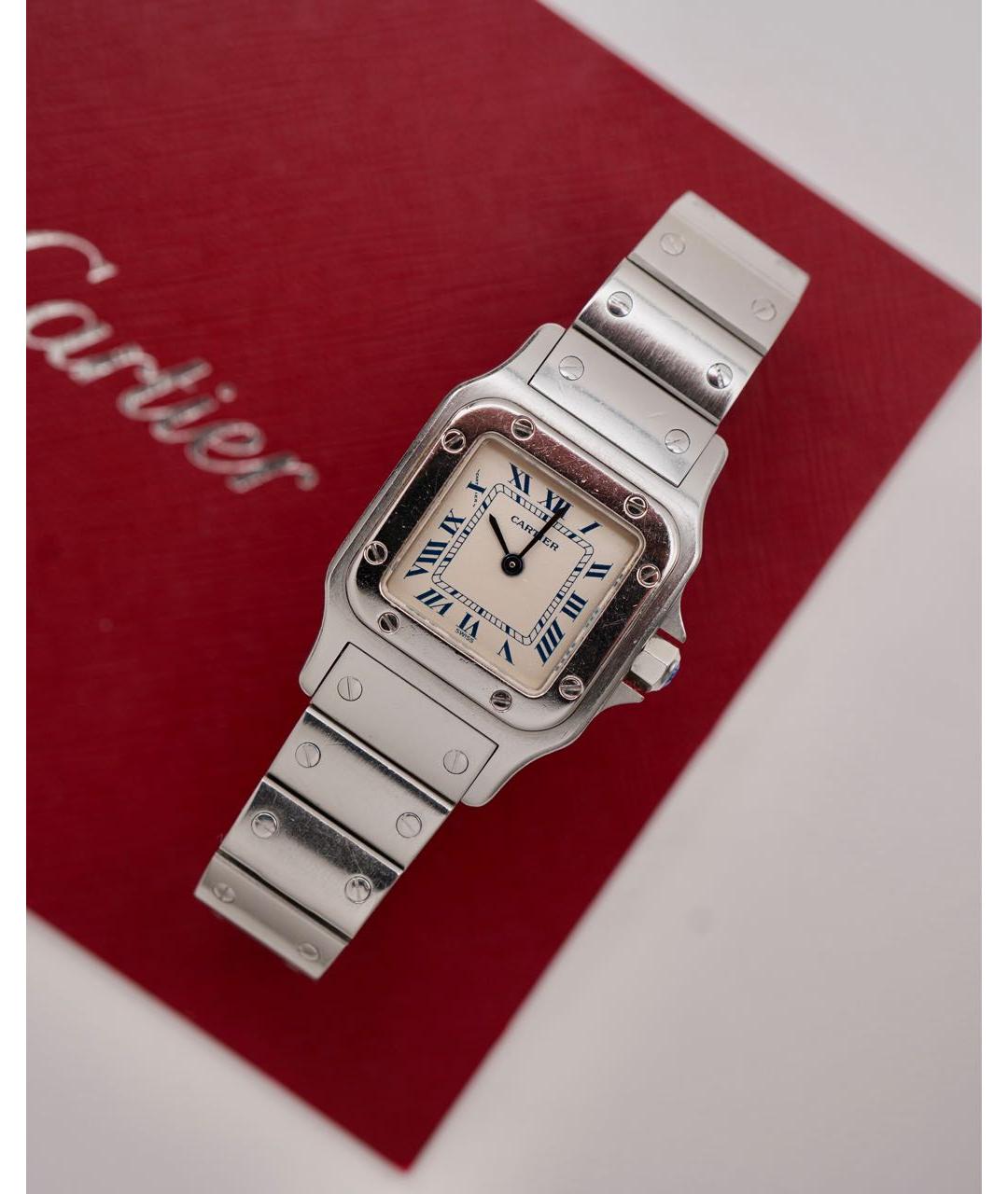 CARTIER Серебряные часы, фото 6