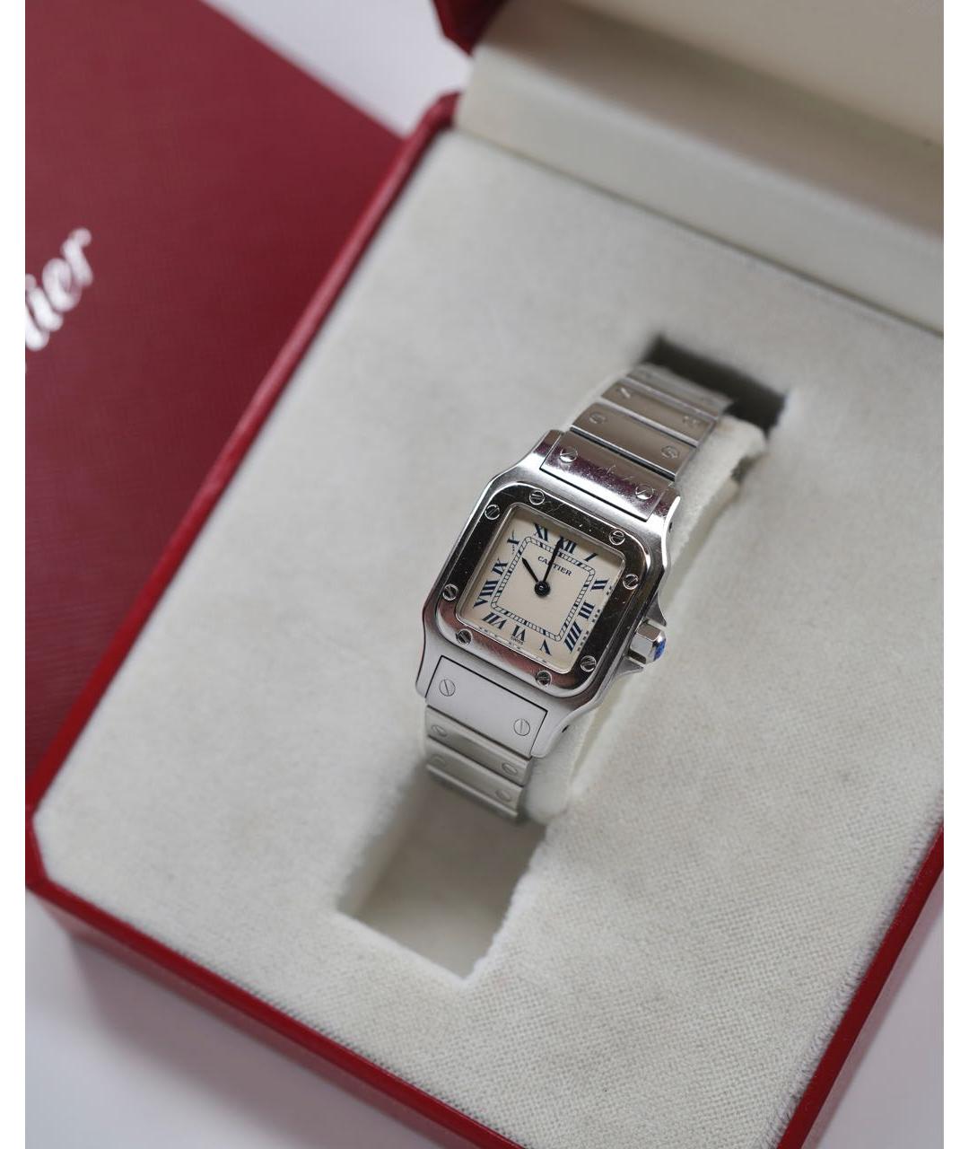 CARTIER Серебряные часы, фото 8