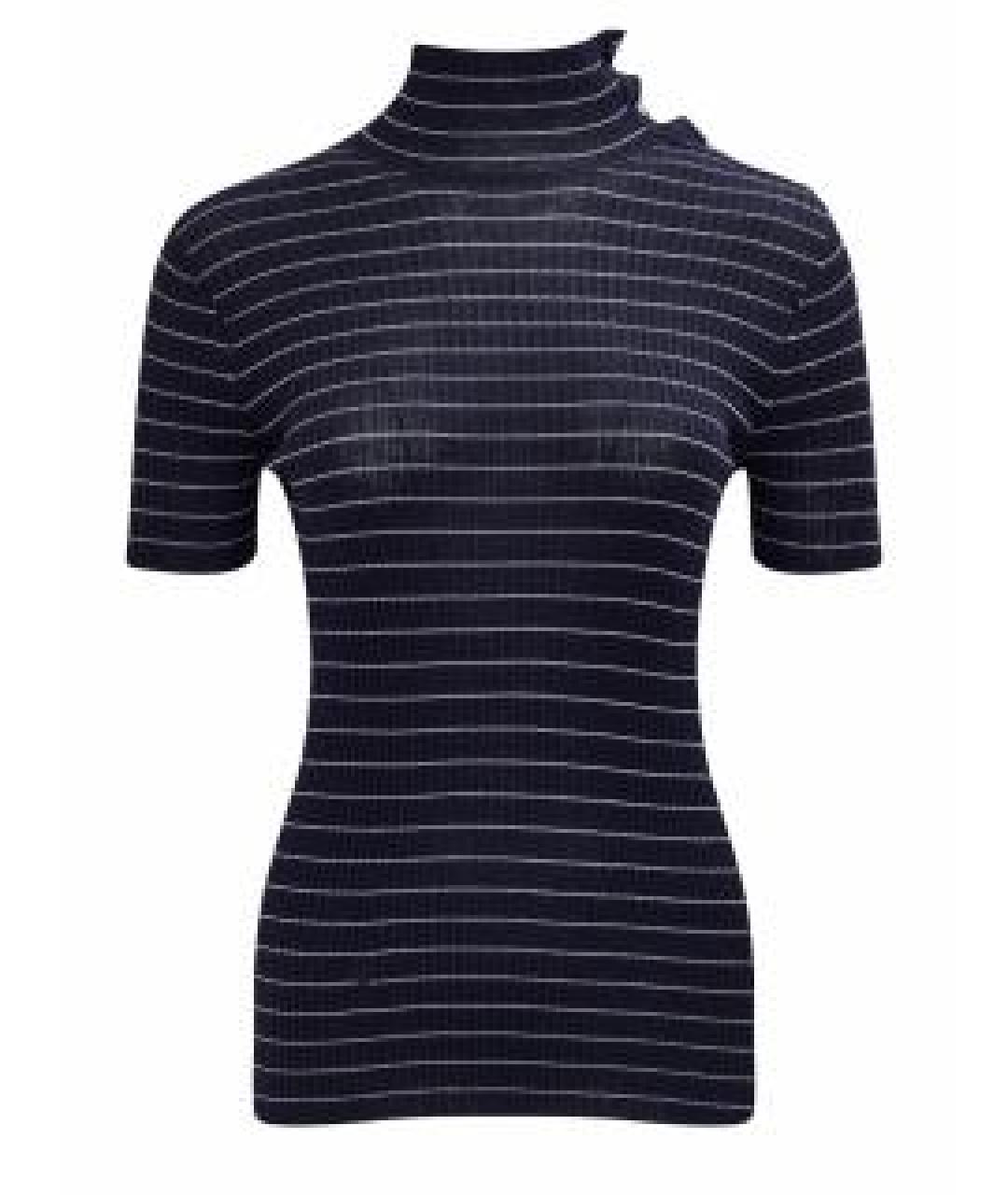 CHRISTIAN DIOR Темно-синяя водолазка, фото 1