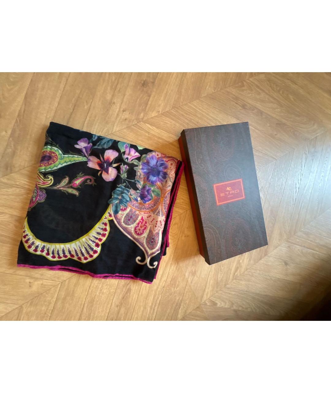 ETRO Мульти кашемировый платок, фото 3
