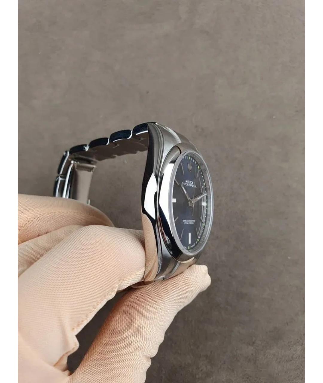 ROLEX Темно-синие часы, фото 5