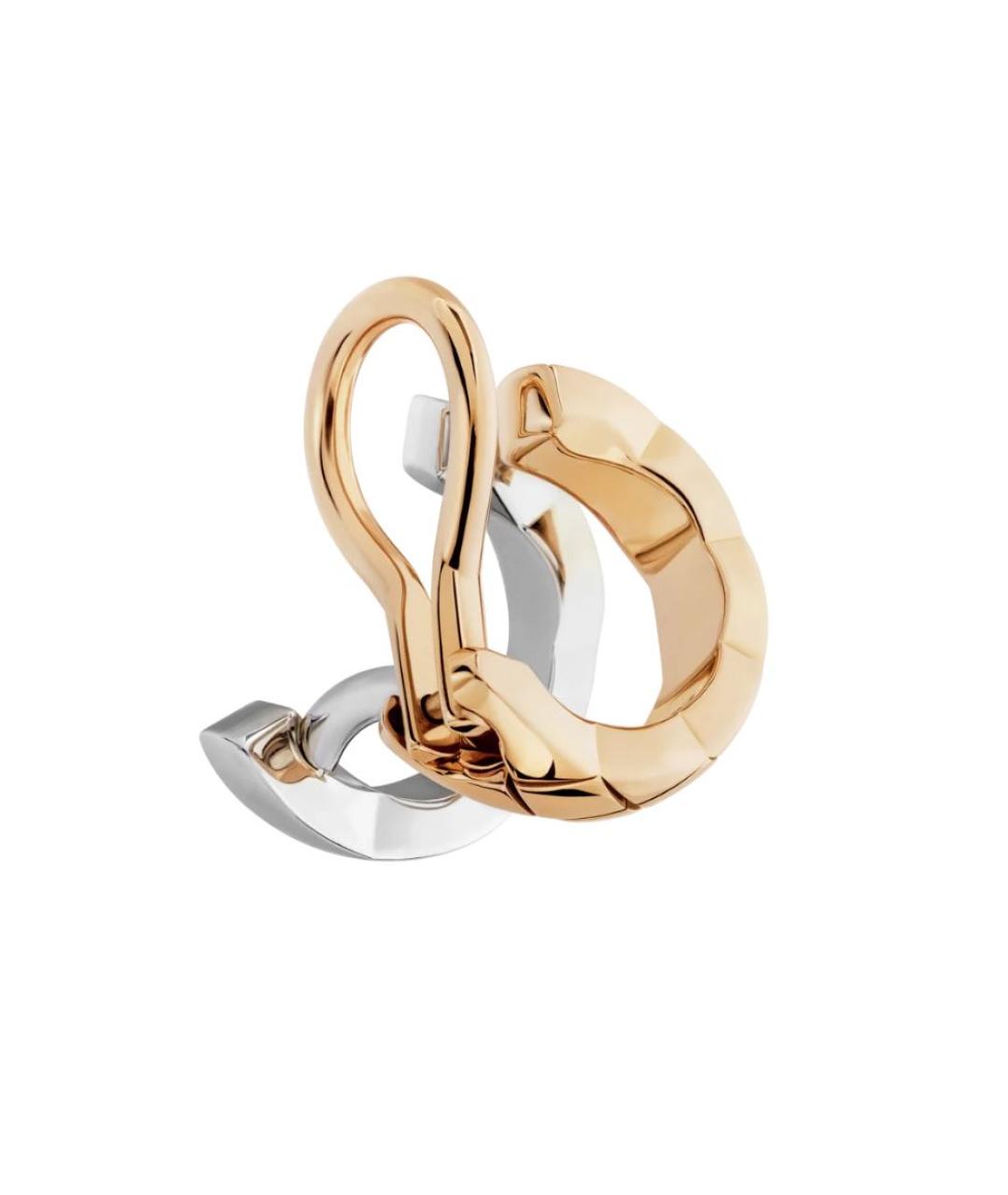 CHANEL Бежевые серьги из розового золота, фото 3