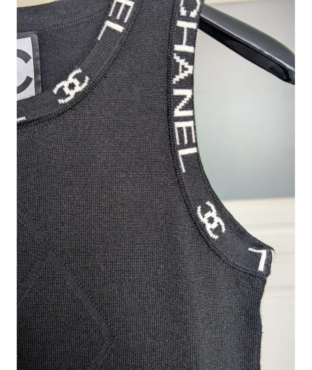 CHANEL Черная жилетка, фото 7