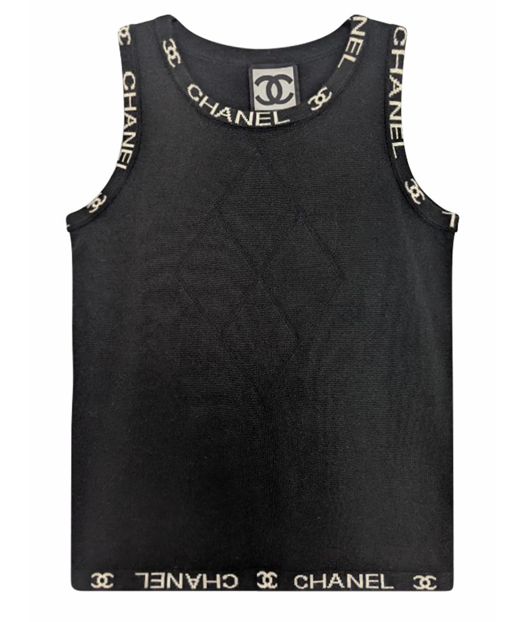 CHANEL Черная жилетка, фото 1