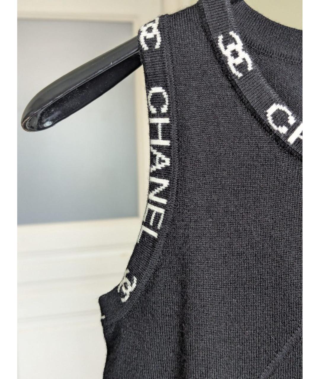 CHANEL Черная жилетка, фото 6