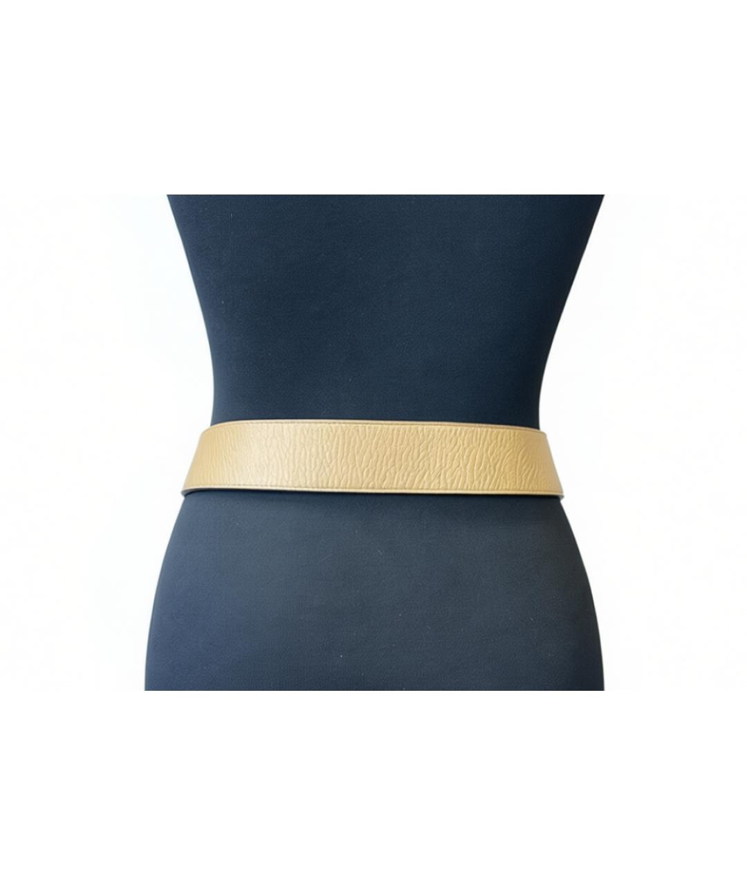 ROBERTO CAVALLI Коричневый ремень из экзотической кожи, фото 2