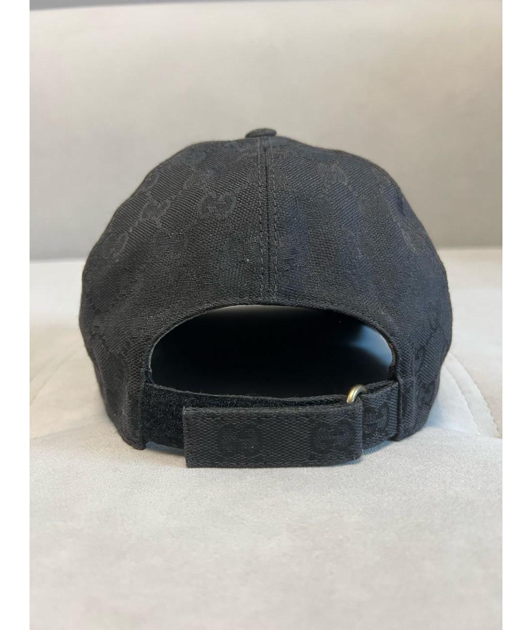 GUCCI Черная хлопковая кепка/бейсболка, фото 2