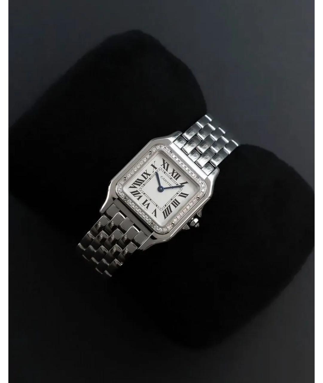 CARTIER Белые часы, фото 6