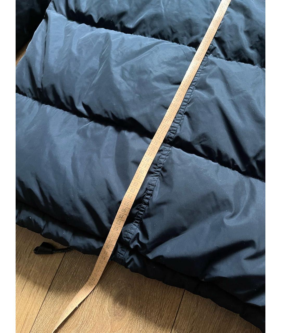 DSQUARED2 Темно-синий полиамидовый пуховик, фото 6