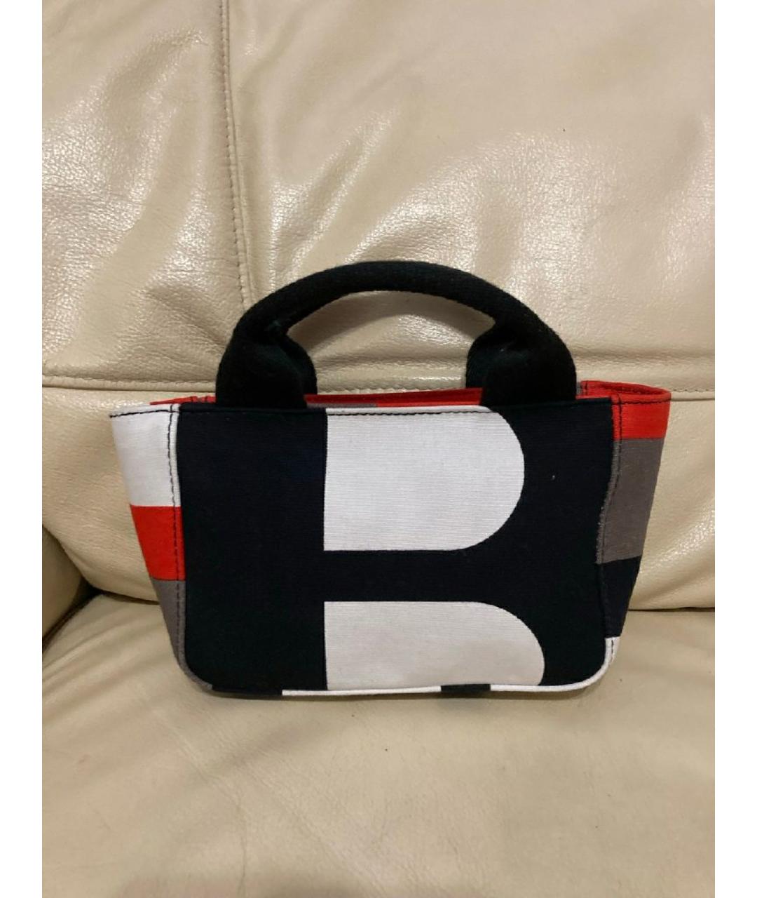 BALLY Мульти хлопковая сумка с короткими ручками, фото 7