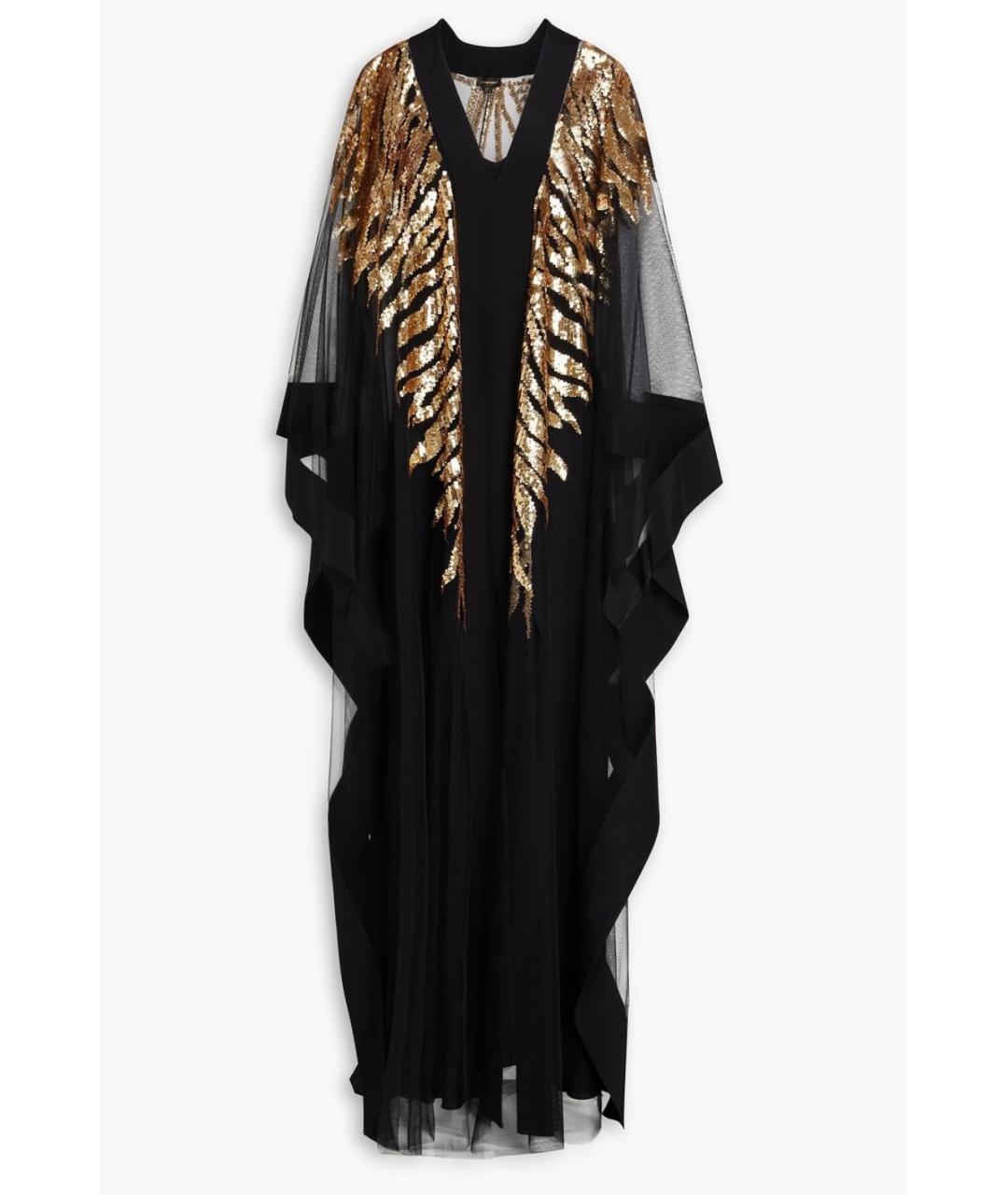 ZUHAIR MURAD Черное коктейльное платье, фото 4