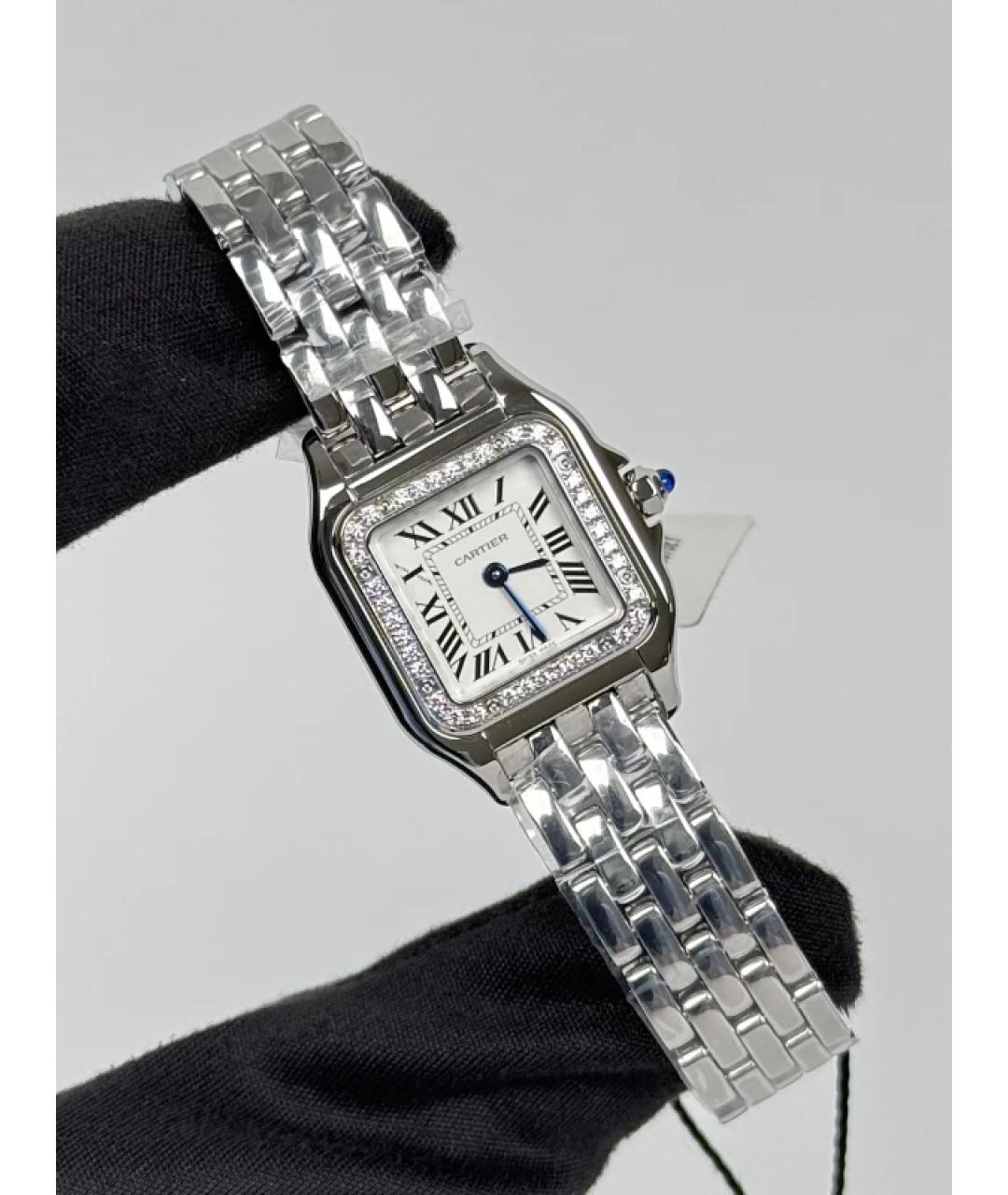 CARTIER Белые часы, фото 3