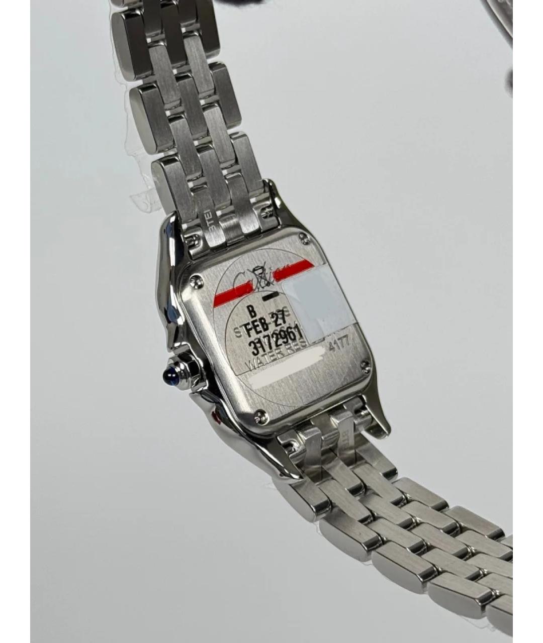 CARTIER Белые часы, фото 4