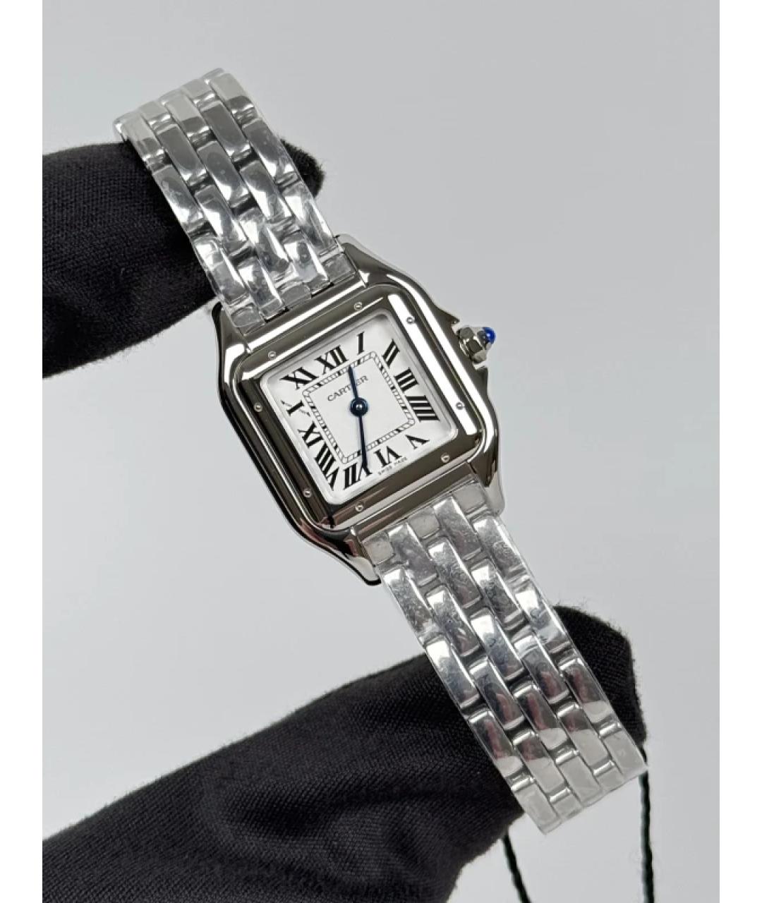 CARTIER Белые часы, фото 3