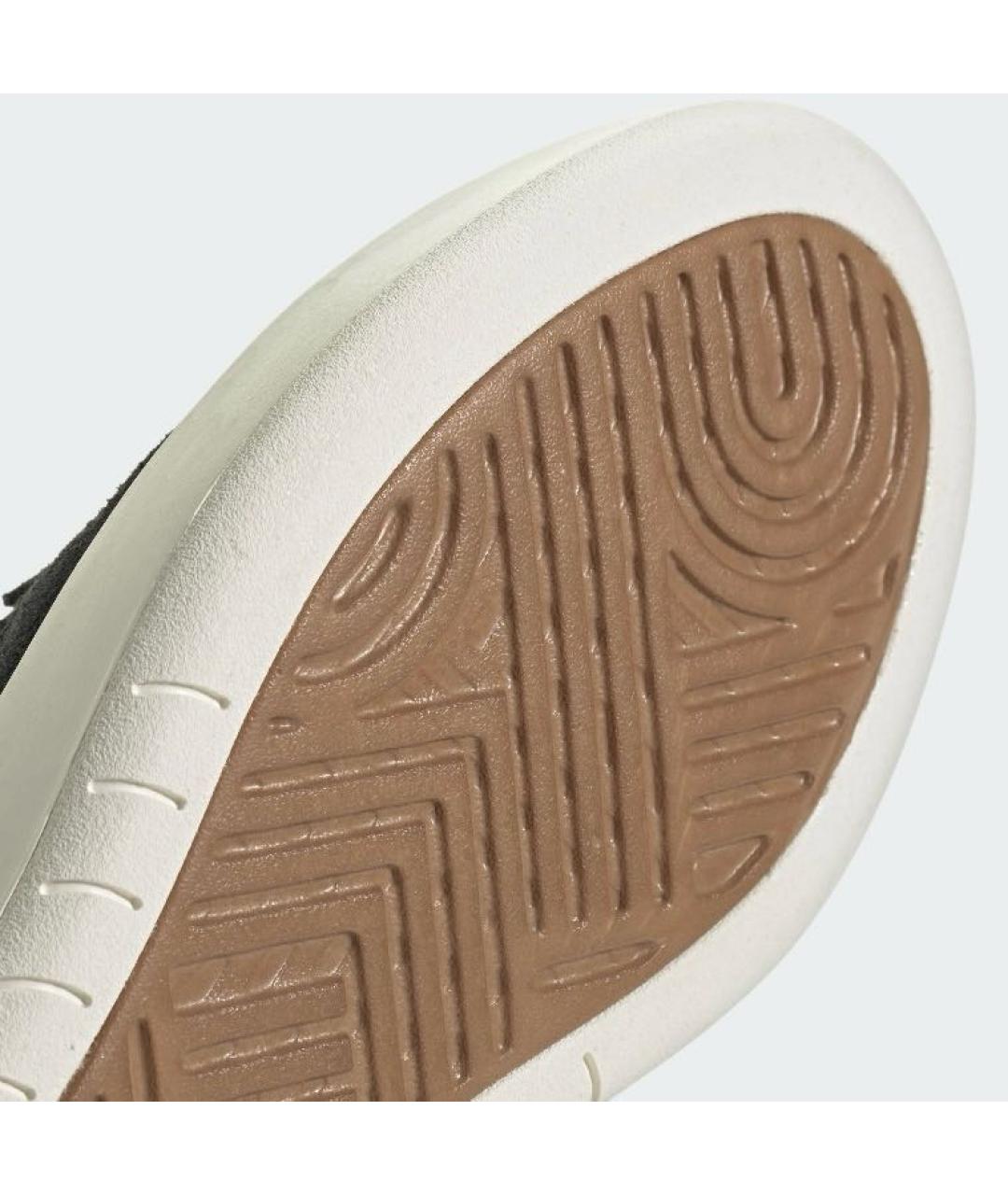 ADIDAS Черные кожаные кроссовки, фото 7