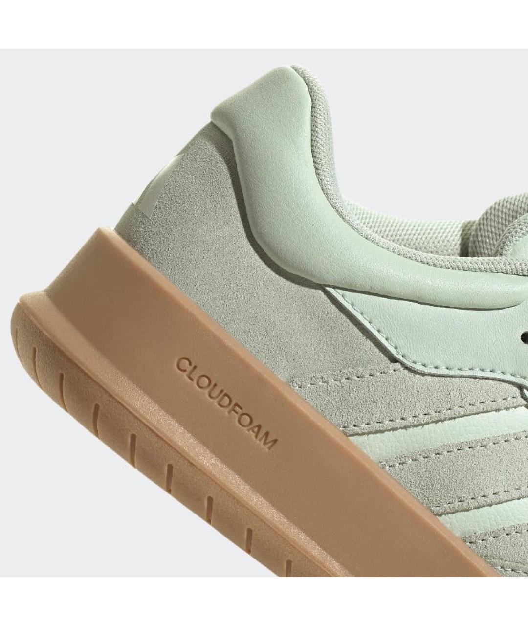 ADIDAS Зеленые кожаные кроссовки, фото 8