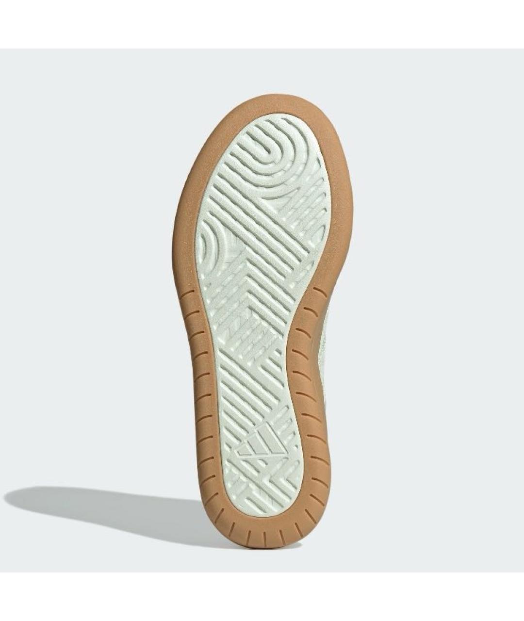 ADIDAS Зеленые кожаные кроссовки, фото 3